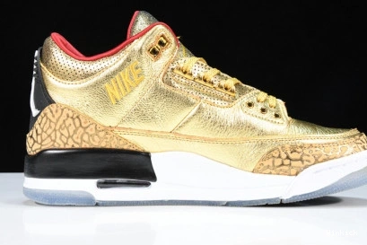 JORDAN 3 GOLD AIR AJ3-933512 OSCARS 2020 JHT 0808